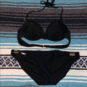 Xhilaration Black Swimsuit Set 🖤